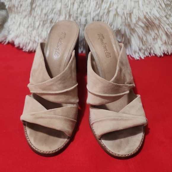 Madewell Shoes - Madewell Alexandria Mule Tan Suede